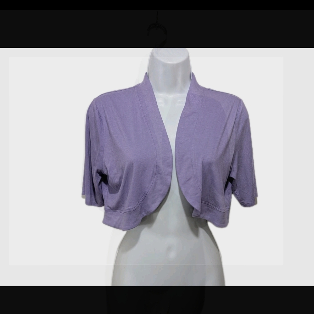 Soma Bolero Shrug Cardigan Sweater S 90s Y2K Grunge Cover Up Top #11